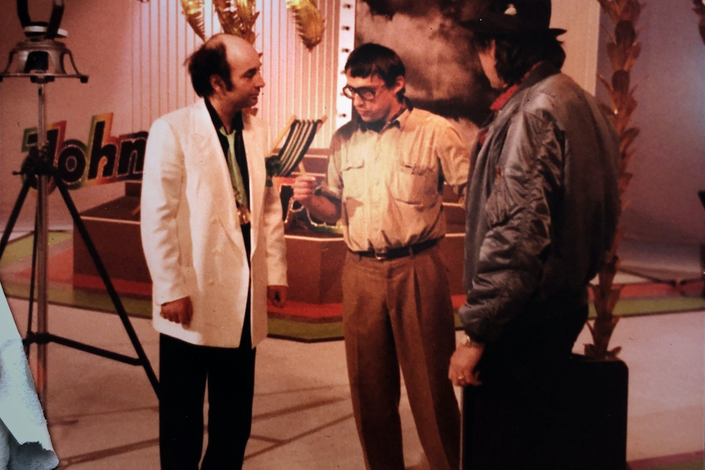 Regisseur im Gespräch mit den Produzenten