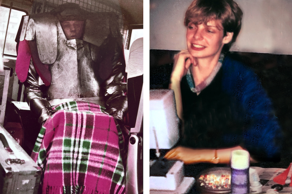 Der Ritter mit Decke im Bus, Anfertigung der Kostüme