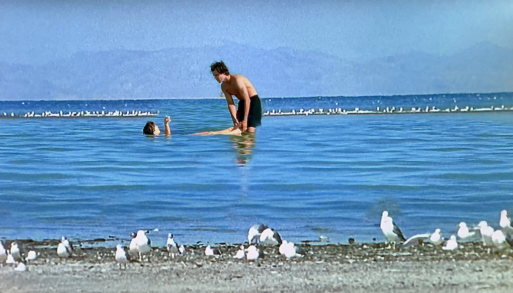 Renate und Harry im Salt Lake