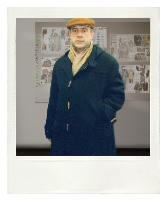 Kostümprobe für die Anfangsszene Rolle Uhrmacher